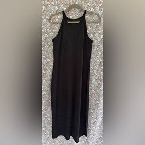House of Harlow 1960 Black Swim Cover Up Maxi Dress